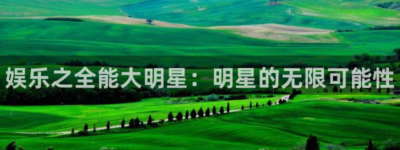 2元彩票体育官网注册：娱乐之全能大明星：明星的无限可能性